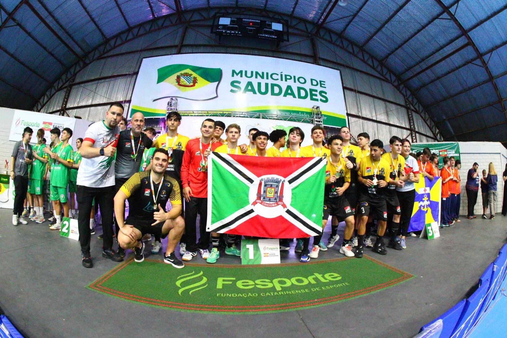 Criciúma disputa etapa final da Liga SC de Handebol Sub-16 neste final de semana