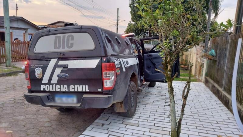 Acusado de participação em roubo e homicídio é preso pela Polícia Civil