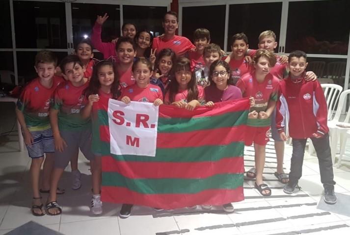 Natação Mampituba presente no Mirim Petiz em Palhoça