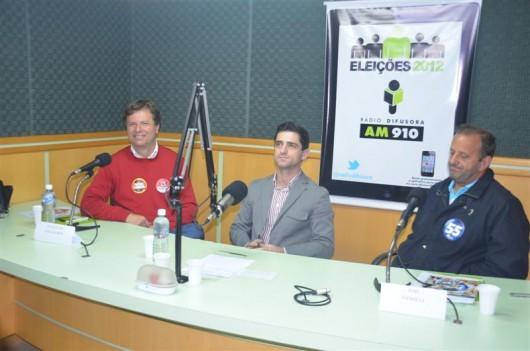 Debate na Rádio Difusora esquenta a reta final das eleições em Içara 