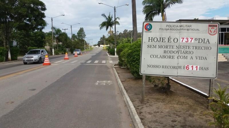 Rodovia SC-390 há dois anos sem morte