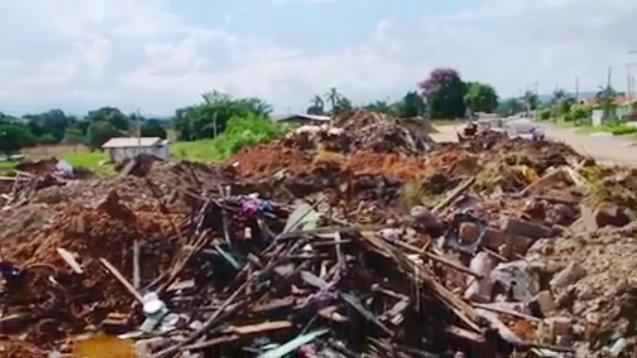 Entulhos devem ser retirados do pátio de máquinas (vídeo)