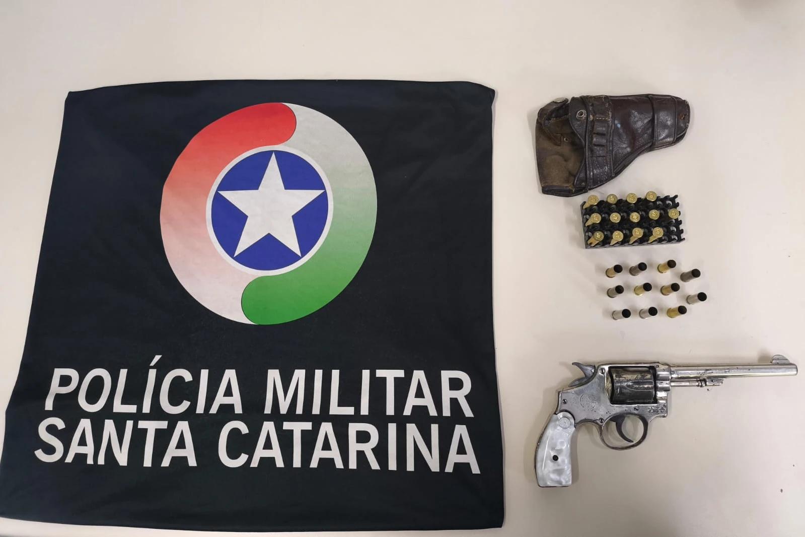 Sogro atira em genro e foge para área de mata em Criciúma
