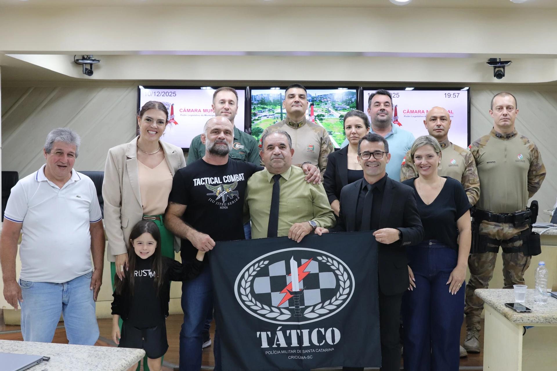 Câmara discute inclusão do Tactical Combat no calendário oficial de Criciúma