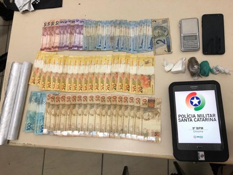 Traficante é preso após causar acidente de trânsito durante tentativa de fuga 