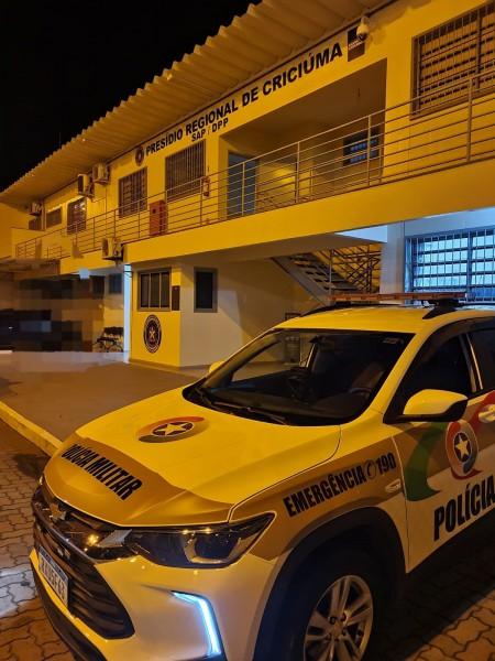 Foragido da Justiça é preso pela Polícia Militar em Criciúma 