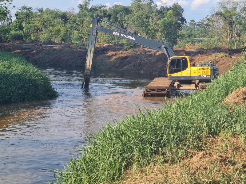 Forquilhinha: nova etapa do desassoreamento do rio Sangão tem previsão para iniciar ainda em abril