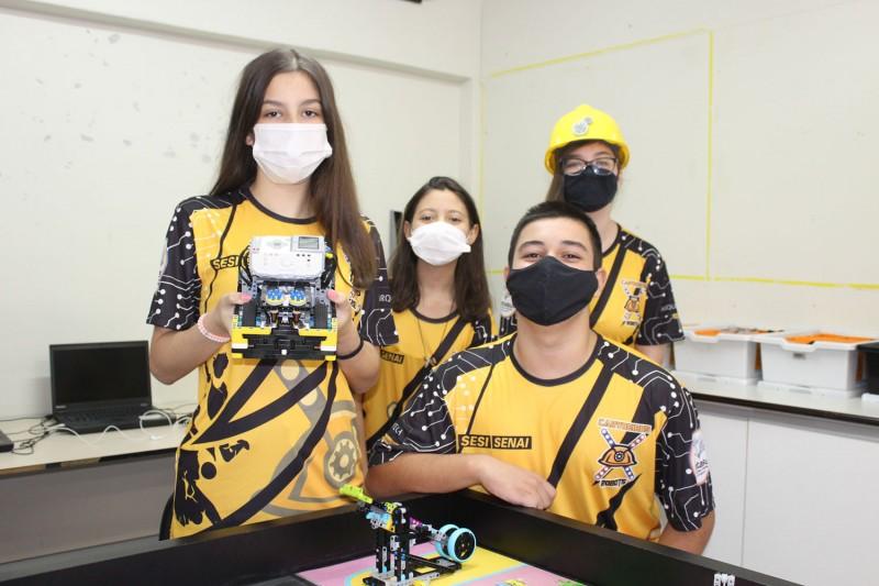 Equipe de robótica da Escola S de Criciúma se classifica para competição nacional