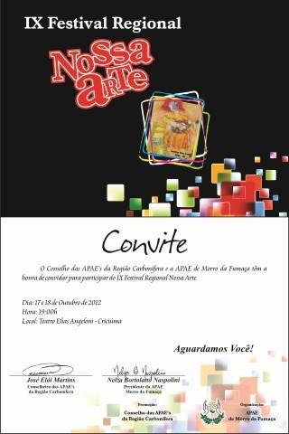 Festival Regional Nossa Arte começa nesta quinta-feira