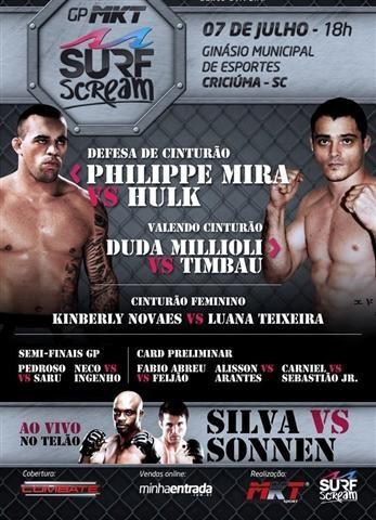 Vai encarar? Neste sábado tem evento de MMA em Criciúma