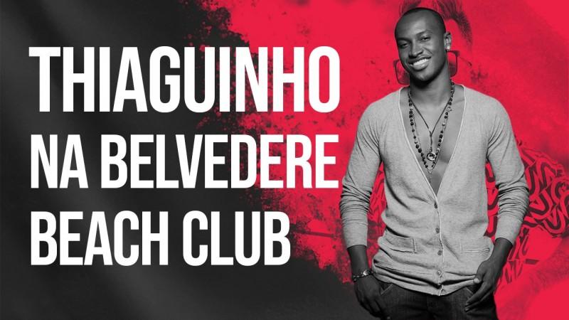 Presença de Denilson e Michel Bastos no show do Thiaguinho em Santa Catarina