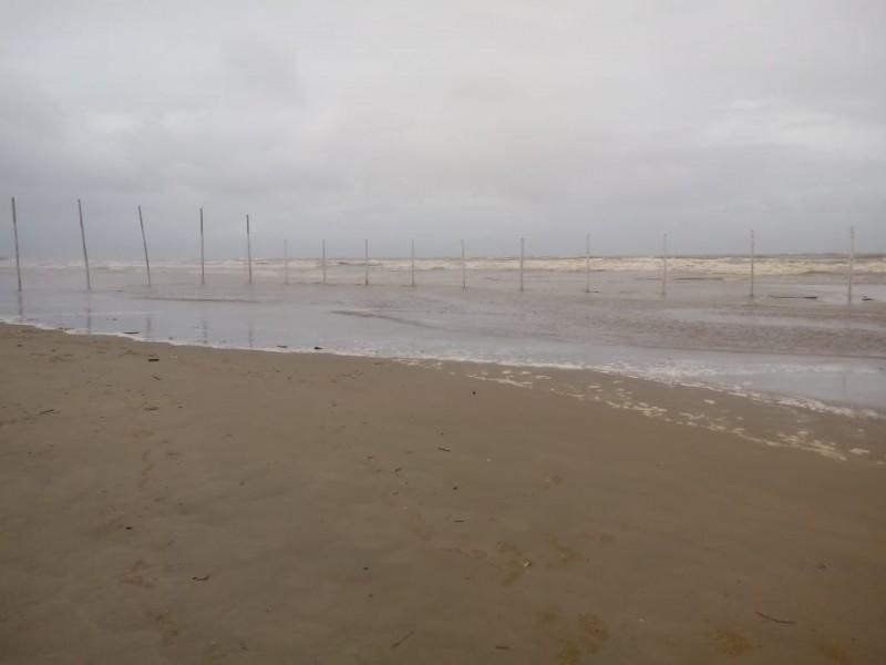 Praião tem rodada adiada por causa da maré alta
