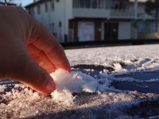Mais uma manhã gelada em Urupema com geada e temperaturas negativas
