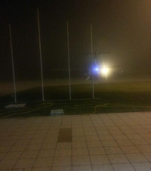 Neblina atrasa voo no aeroporto Diomício Freitas
