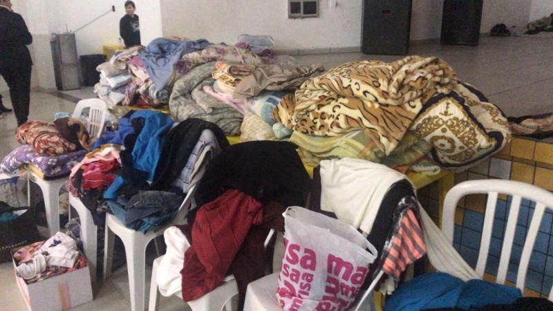 Após fortes chuvas, famílias estão desabrigadas em Criciúma 