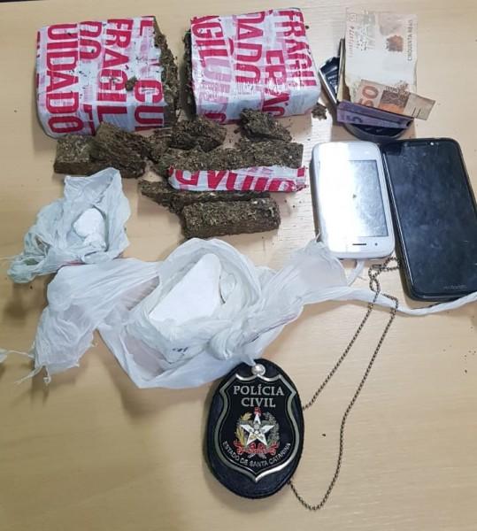 Três pessoas são presas pela Polícia Civil em Urussanga