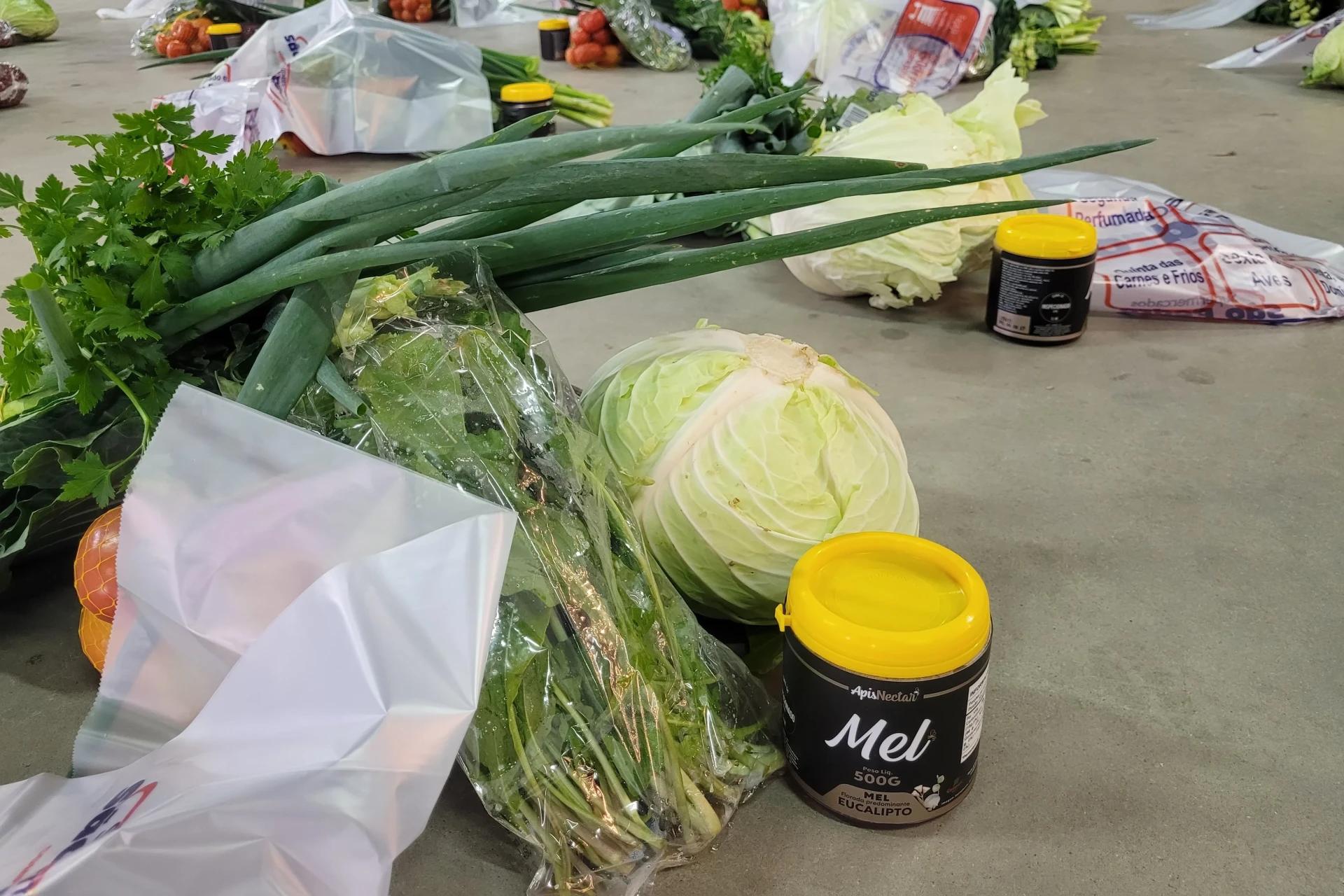 Alimentos são distribuídos para entidades e famílias em situação de vulnerabilidade