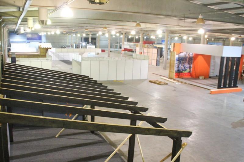 Feira CasaPronta começa a ganhar forma