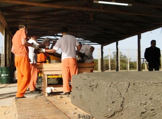 Penitenciária Sul terá fábrica de lajotas