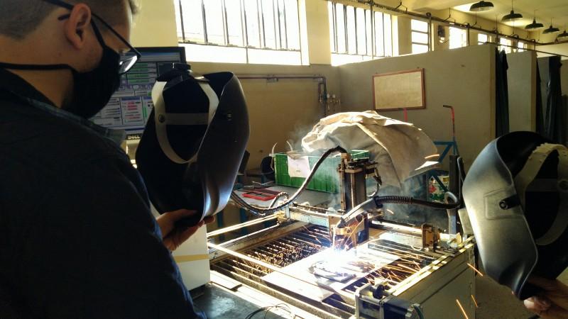 Pesquisa inédita testa impressão 3D com máquina de solda