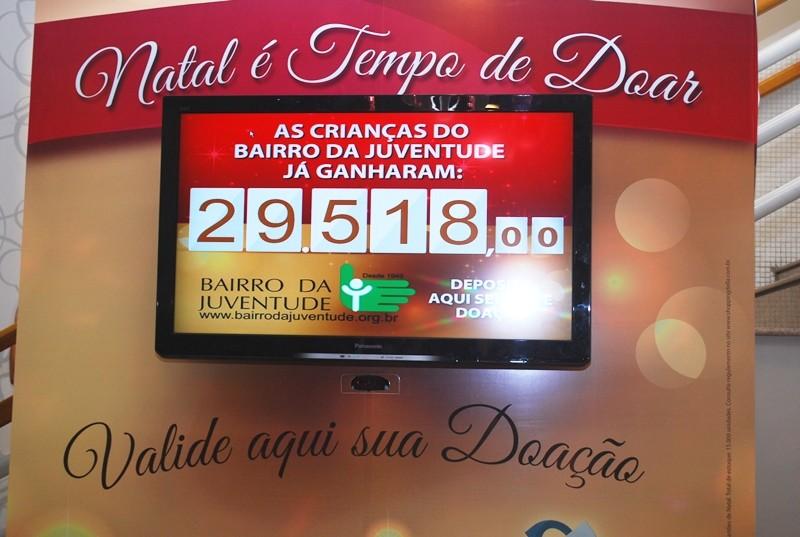 Arrecadação do Natal do Della serão entregues ao Bairro da Juventude