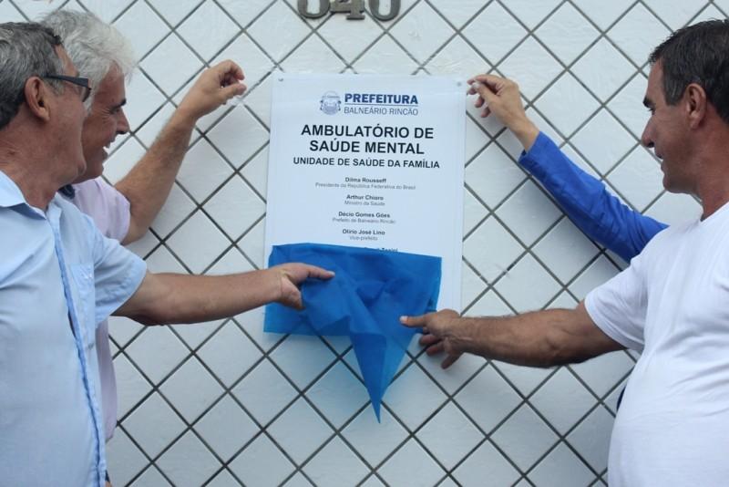 Novo posto do Centro e Ambulatório de Saúde Mental são inaugurados no Rincão
