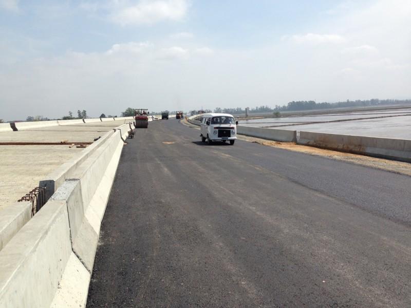 Asfaltamento de contorno em Araranguá é concluído