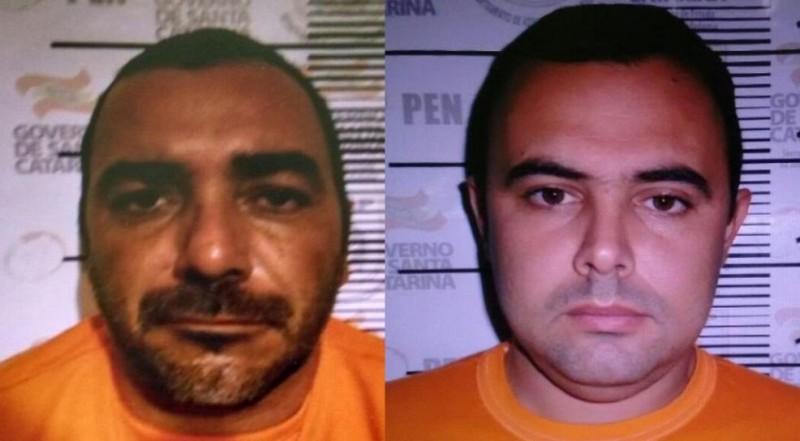 Detentos pulam muro do Presídio de Araranguá com o auxílio de escada