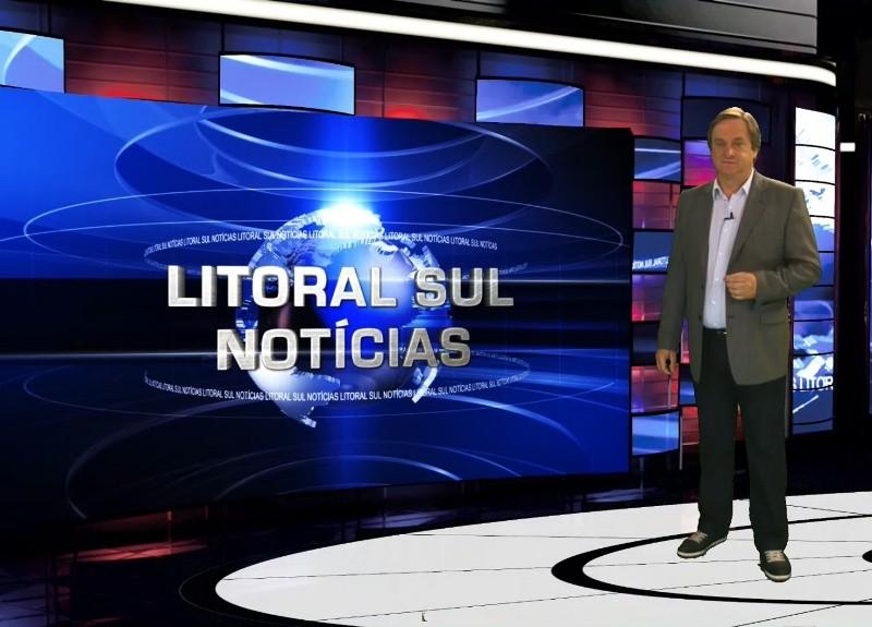 TV Litoral Sul estreia telejornal à noite