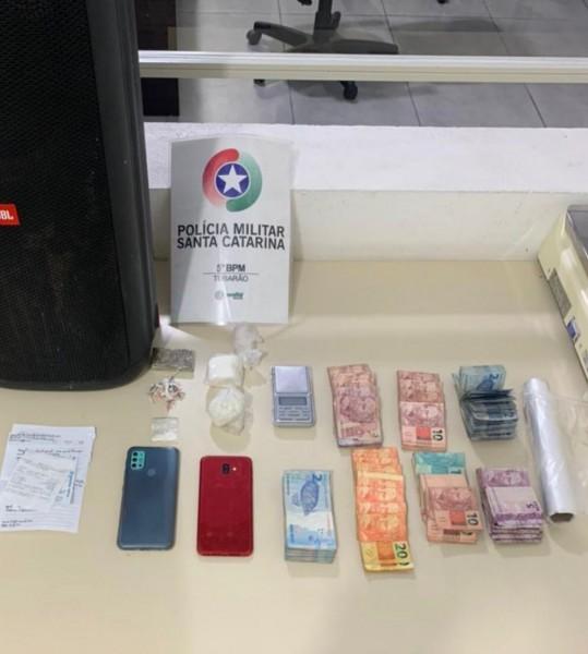 PM realiza operação para combater o tráfico de drogas em Tubarão 