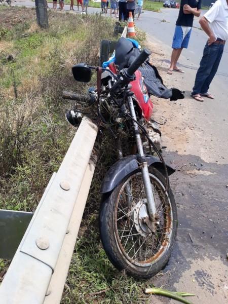 Motociclista morre ao colidir com caminhão na SC-447 em Morro Grande
