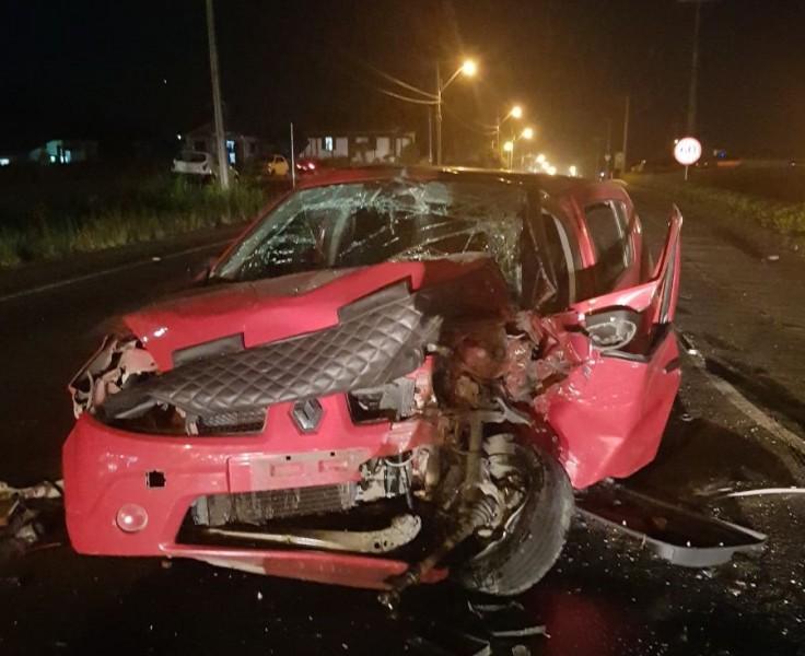 Veículos colidem e condutores ficam feridos em Urussanga 