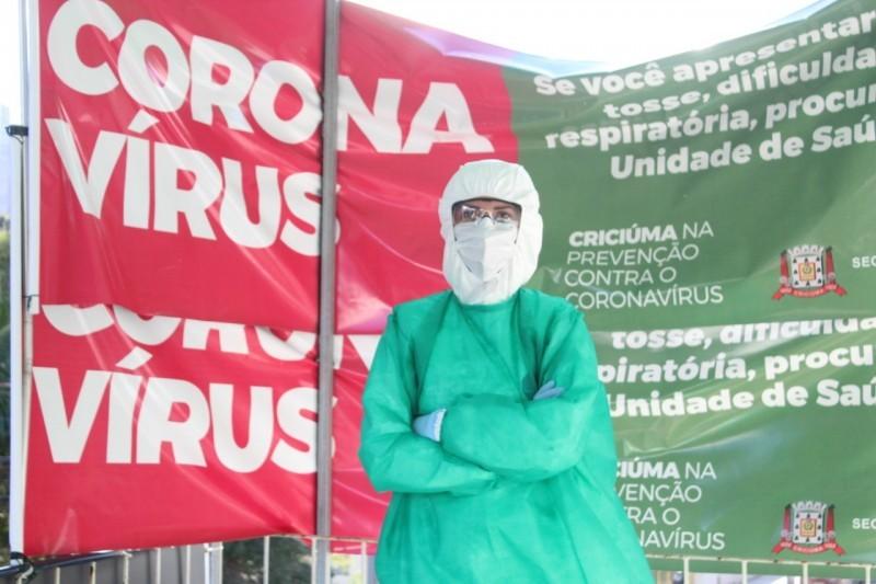 Número de casos de coronavírus no Sul de Santa Catarina – 12 de maio