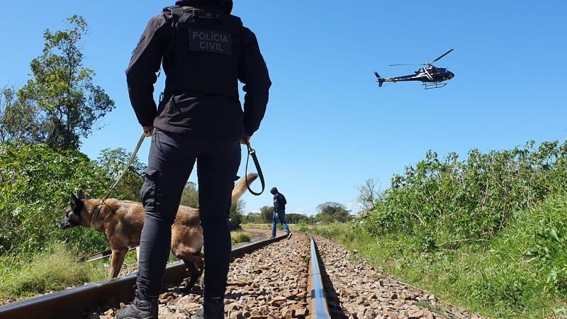 Operação Ferrovia: ação da Polícia Civil prende dupla acusada de traficar drogas