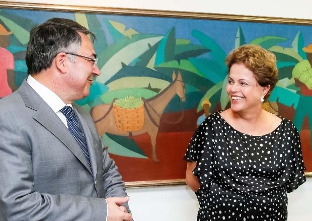 Presidente Dilma Rousseff e governador Raimundo Colombo reforçam parcerias para ações em SC 