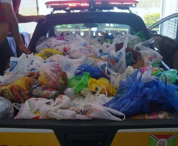 Mais de 600 quilos de alimentos são arrecadados no Heriberto Hülse com a Supercopa sub-20