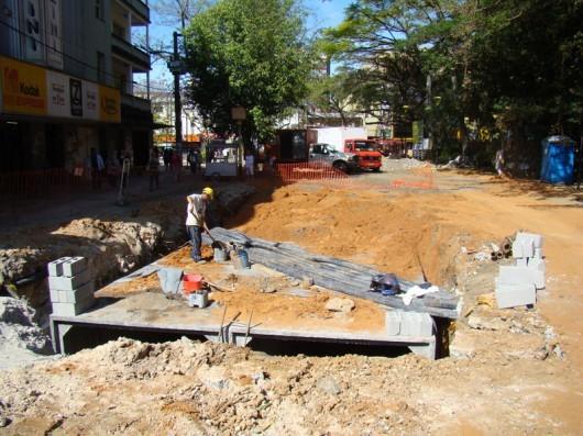 Obra do Canal Auxiliar ameaçada