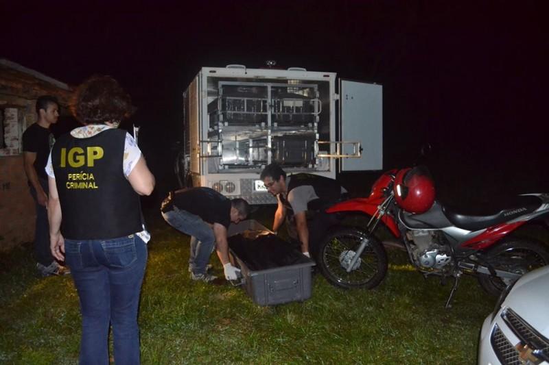 Corpo é encontrado em chamas em Balneário Gaivota
