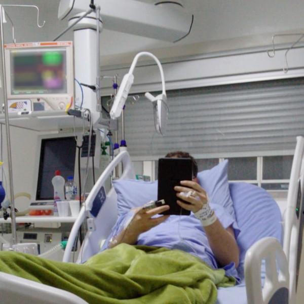 HSJosé: videochamadas trazem um alento no isolamento causado pela Covid-19