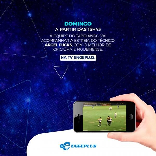 TV Engeplus transmite bastidores do Tigre e Figueirense neste domingo