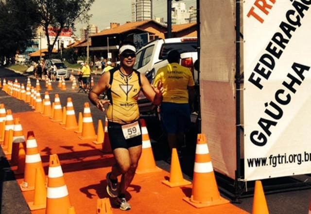 Triatleta do Mampituba conquista medalha no RS