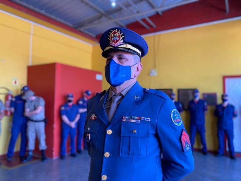 Corpo de Bombeiros Militar de Urussanga conta com novo comandante