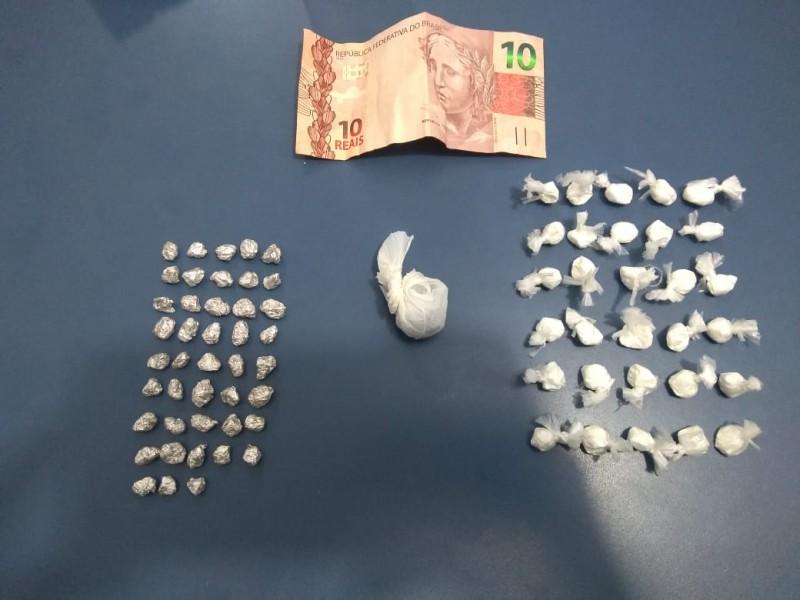 Polícia Militar desarticula ponto de venda de drogas em Jaguaruna