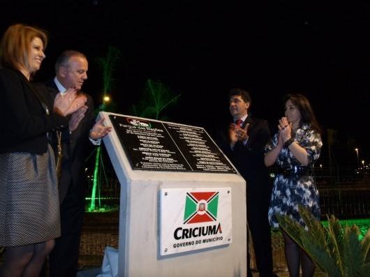Parque das Nações é inaugurado em Criciúma