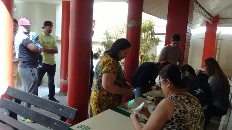 Expectativa: mais de 400 devem justificar o voto no Lapagesse