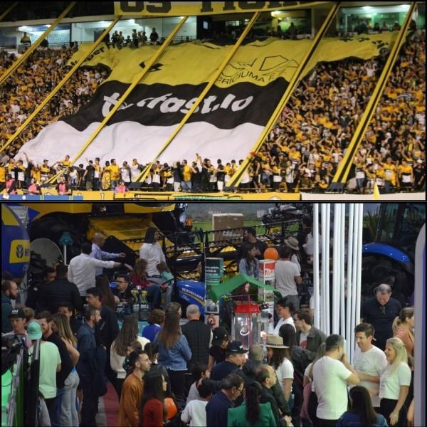 Criciúma celebra conquistas: futebol e feiras AgroPonte/CasaPronta elevam o nome da cidade
