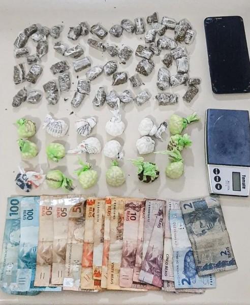 PM apreende mais de mil pedras de crack em Tubarão 