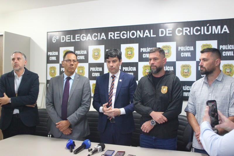 Polícia Civil considera como concluída a investigação sobre sequestro de menina em Criciúma