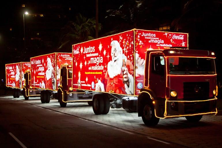 Caravana Coca-Cola passa por Criciúma na próxima segunda-feira