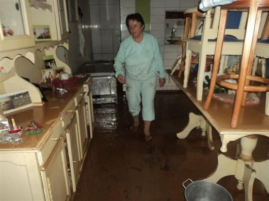 Enxurrada invade mais 300 casas em Cocal